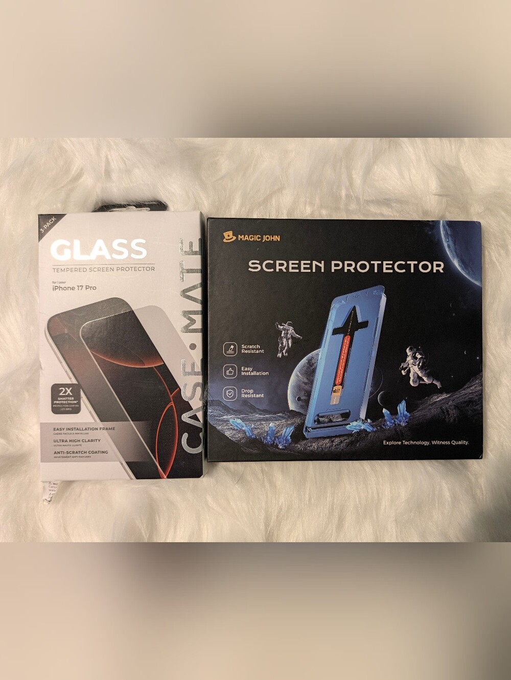 Screen Protector & Tempered Glass for iPhone 17/18 Pro